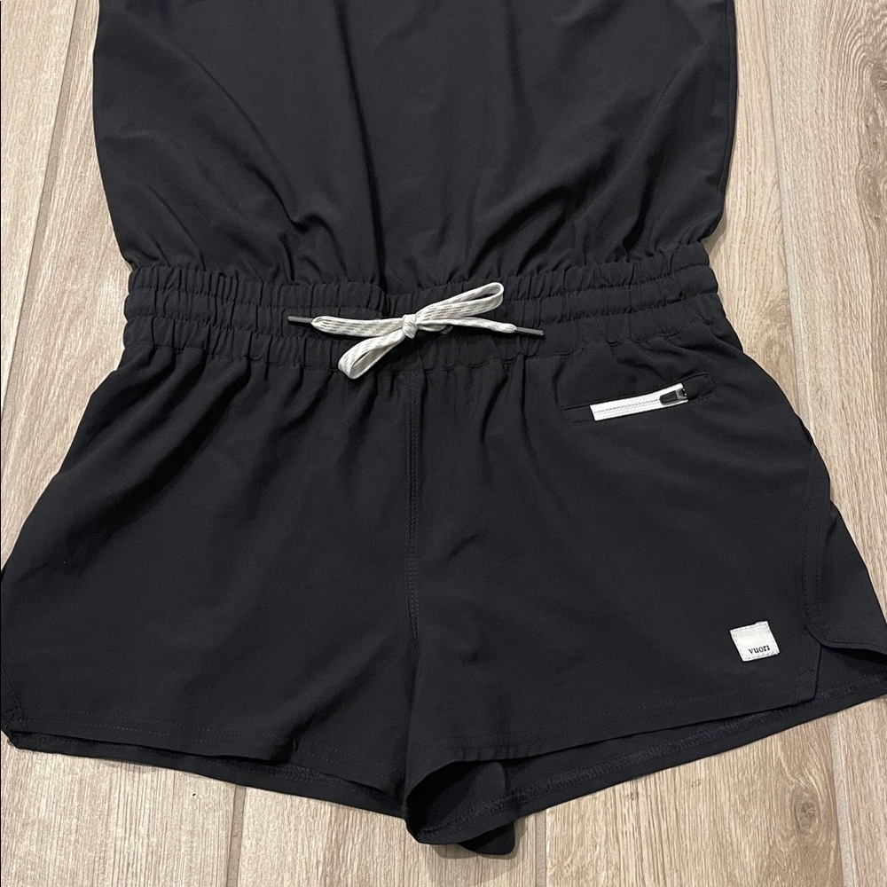 Vuori Black Clementine Romper - Picture 3 of 8